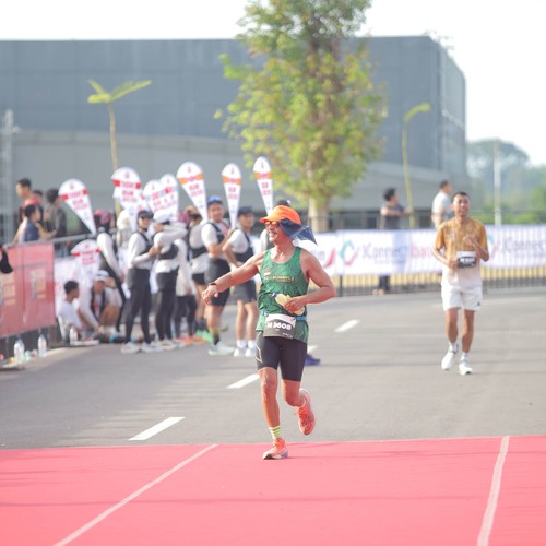 Race photo from KEDIRI HALF MARATHON 2026