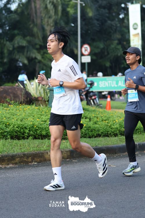 Race photo from Taman Budaya x BOGORUN 2025