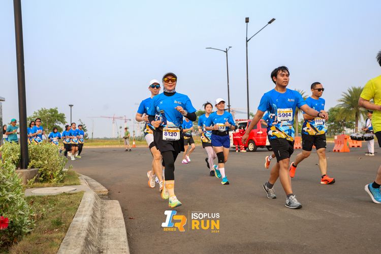 Race photo from ISOPlus Run 2024 Jakarta
