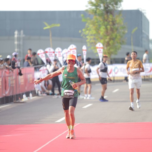 Race photo from KEDIRI HALF MARATHON 2026