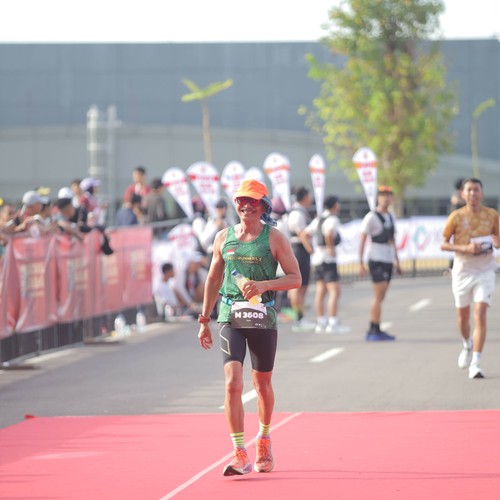 Race photo from KEDIRI HALF MARATHON 2026