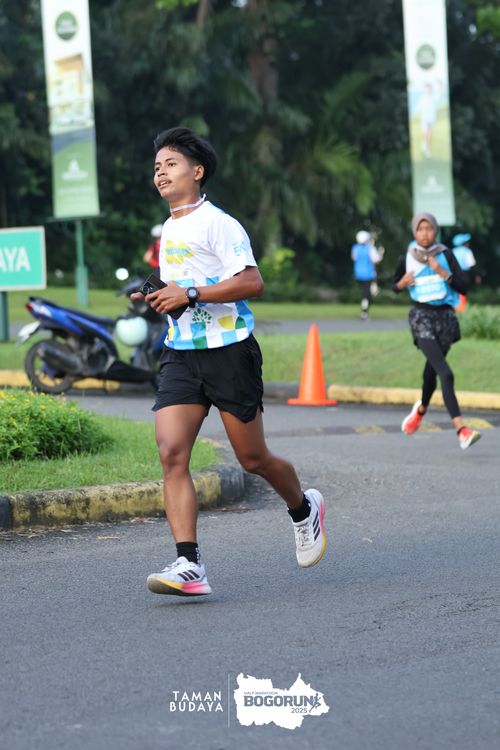 Race photo from Taman Budaya x BOGORUN 2025