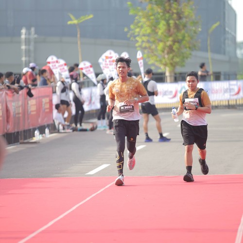Race photo from KEDIRI HALF MARATHON 2026