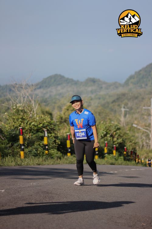 Race photo from Kelud Vertical Challenge 2024