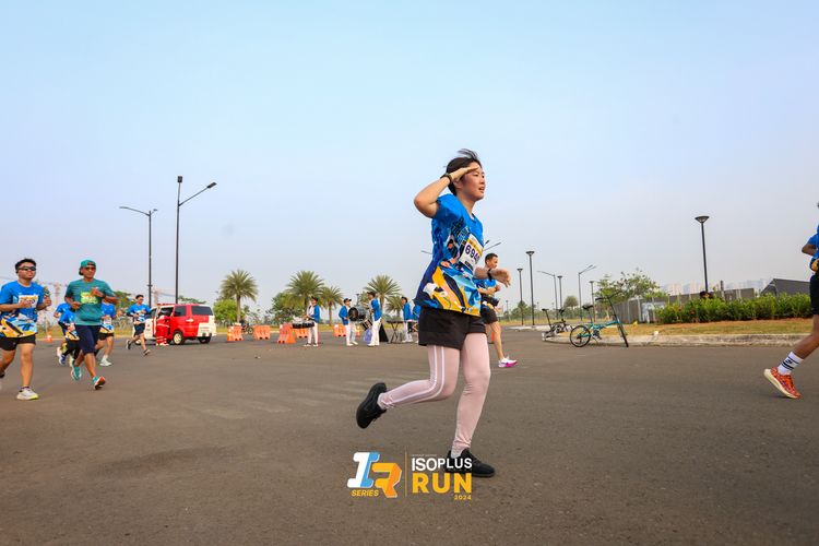 Race photo from ISOPlus Run 2024 Jakarta