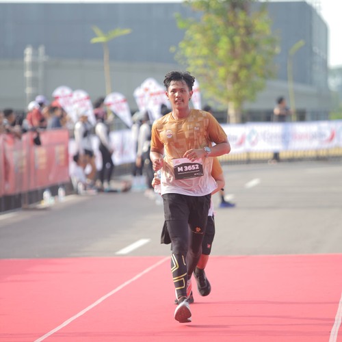 Race photo from KEDIRI HALF MARATHON 2026