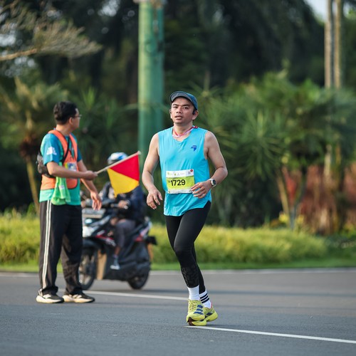 Race photo from BOGORUN 2026