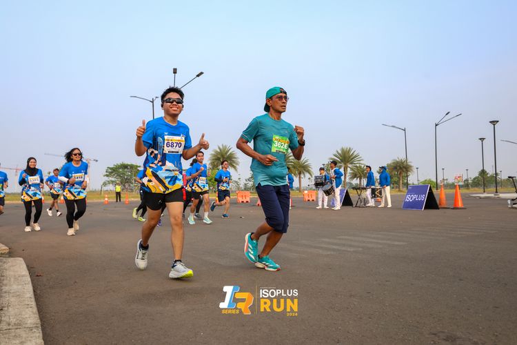 Race photo from ISOPlus Run 2024 Jakarta