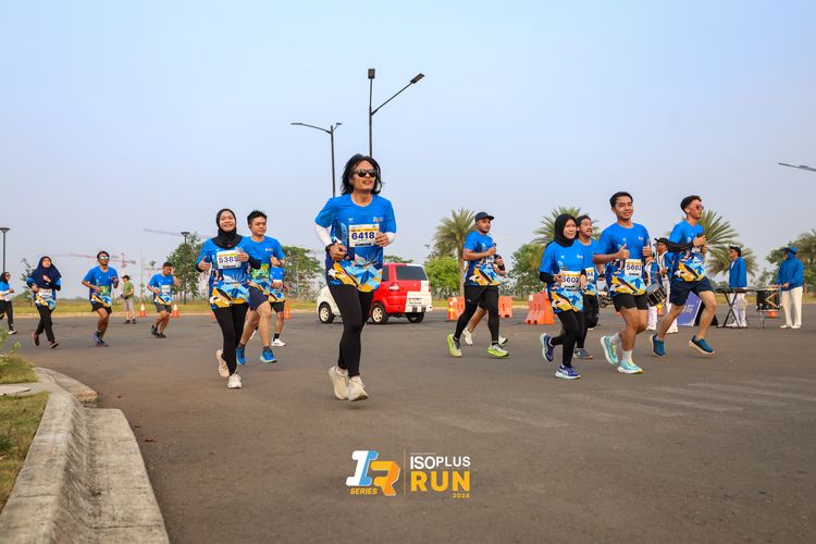 Race photo from ISOPlus Run 2024 Jakarta