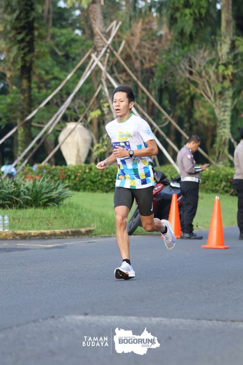 Race photo from Taman Budaya x BOGORUN 2025
