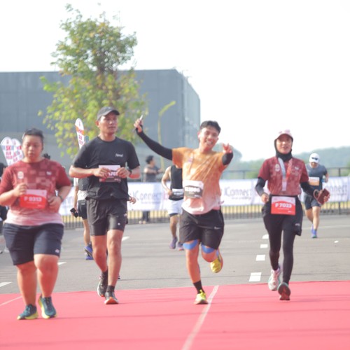 Race photo from KEDIRI HALF MARATHON 2026