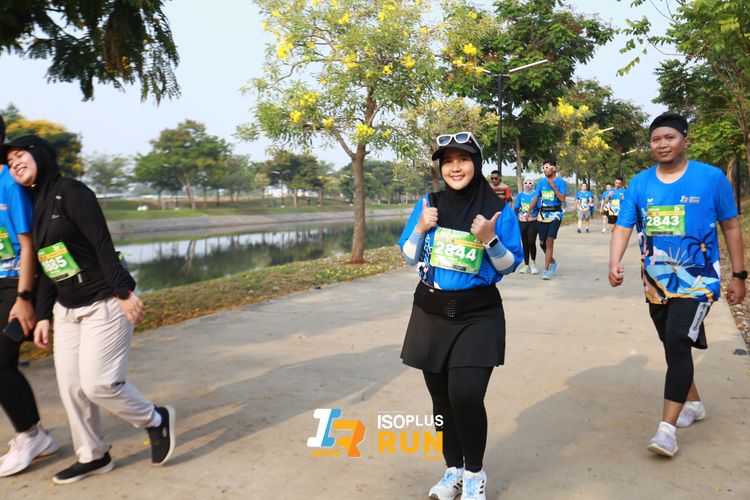 Race photo from ISOPlus Run 2024 Jakarta