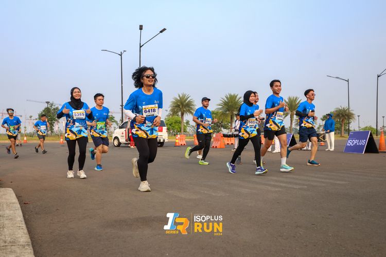 Race photo from ISOPlus Run 2024 Jakarta