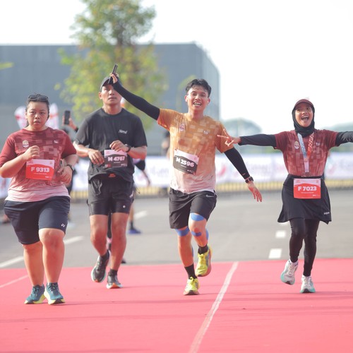 Race photo from KEDIRI HALF MARATHON 2026
