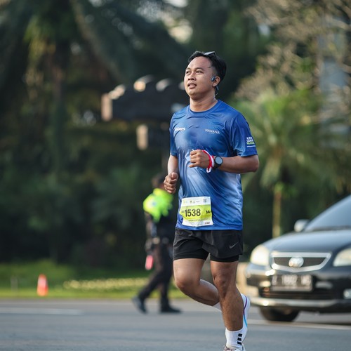 Race photo from BOGORUN 2026