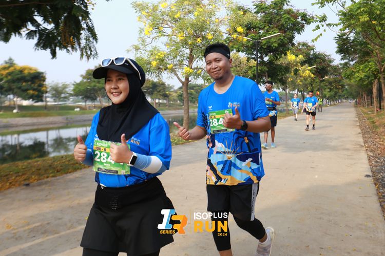 Race photo from ISOPlus Run 2024 Jakarta