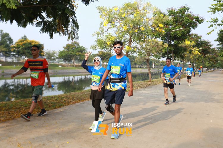 Race photo from ISOPlus Run 2024 Jakarta