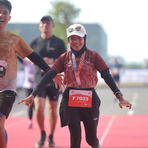 Race photo from KEDIRI HALF MARATHON 2026