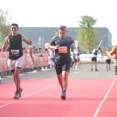 Race photo from KEDIRI HALF MARATHON 2026