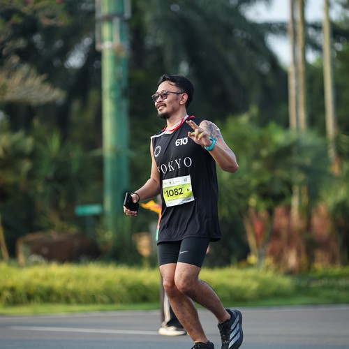 Race photo from BOGORUN 2026