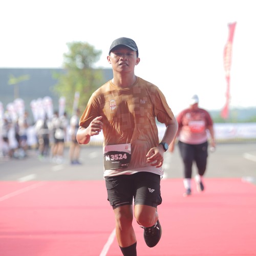 Race photo from KEDIRI HALF MARATHON 2026