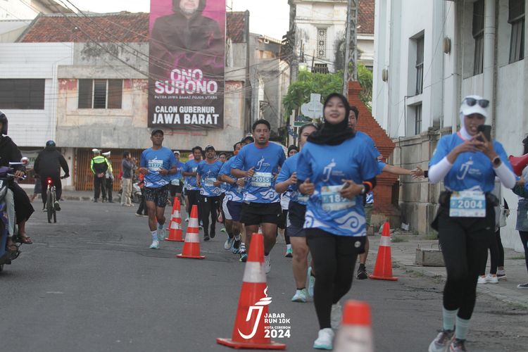 Race photo from Jabar Run 10K 2024
