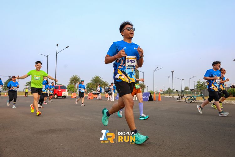 Race photo from ISOPlus Run 2024 Jakarta