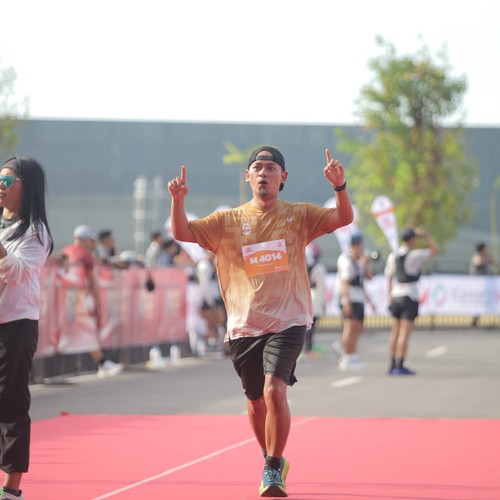 Race photo from KEDIRI HALF MARATHON 2026