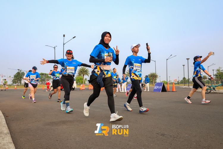 Race photo from ISOPlus Run 2024 Jakarta