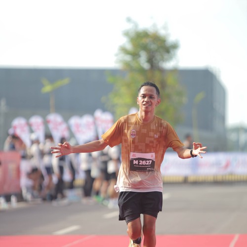 Race photo from KEDIRI HALF MARATHON 2026