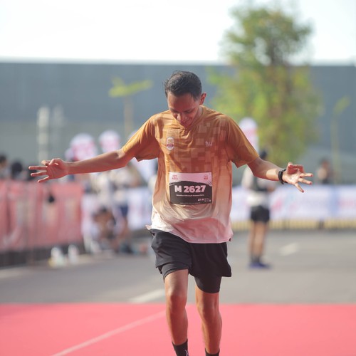 Race photo from KEDIRI HALF MARATHON 2026