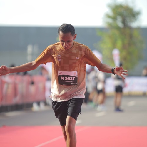 Race photo from KEDIRI HALF MARATHON 2026