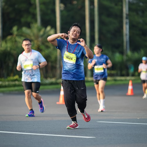 Race photo from BOGORUN 2026