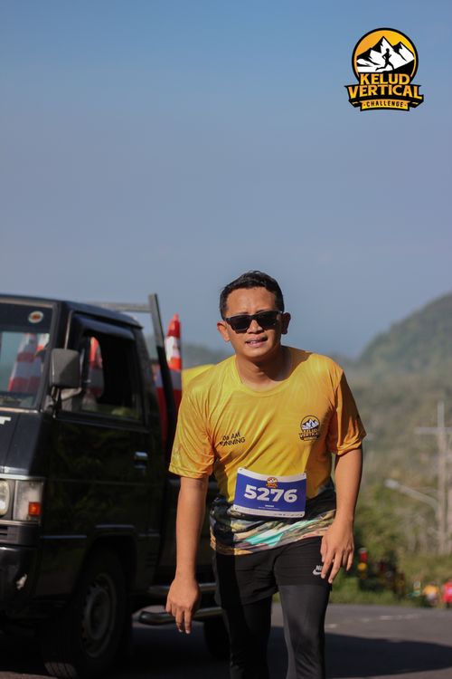 Race photo from Kelud Vertical Challenge 2024