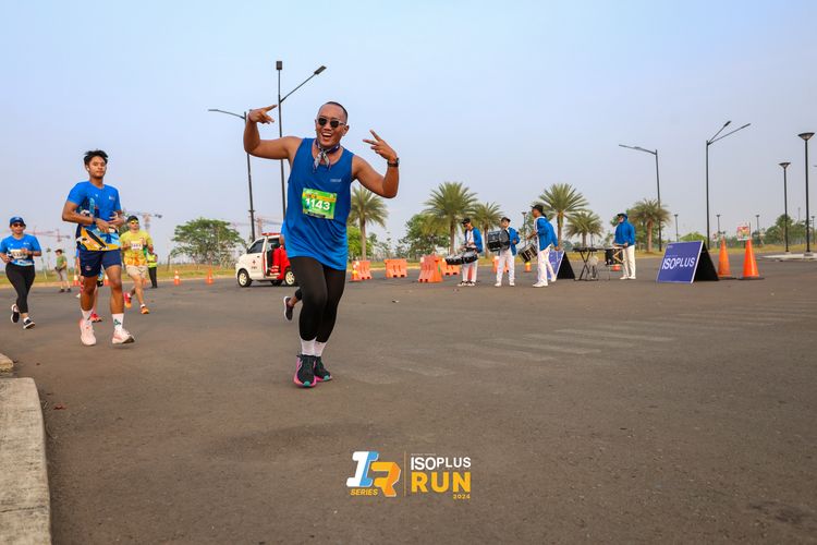 Race photo from ISOPlus Run 2024 Jakarta
