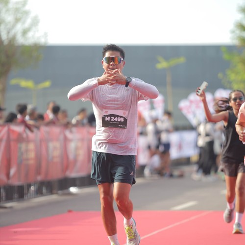 Race photo from KEDIRI HALF MARATHON 2026