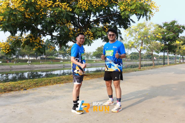 Race photo from ISOPlus Run 2024 Jakarta