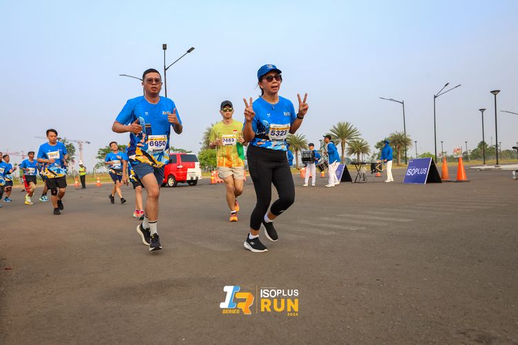 Race photo from ISOPlus Run 2024 Jakarta