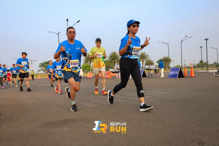 Race photo from ISOPlus Run 2024 Jakarta