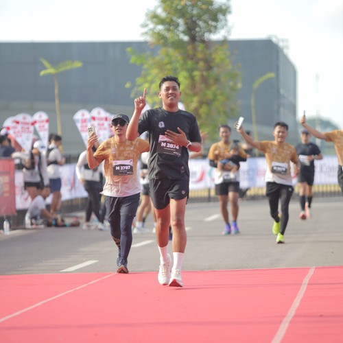 Race photo from KEDIRI HALF MARATHON 2026