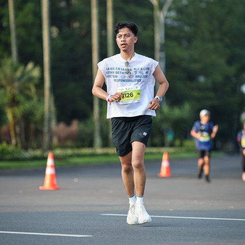Race photo from BOGORUN 2026