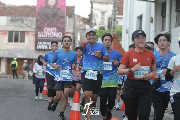 Race photo from Jabar Run 10K 2024