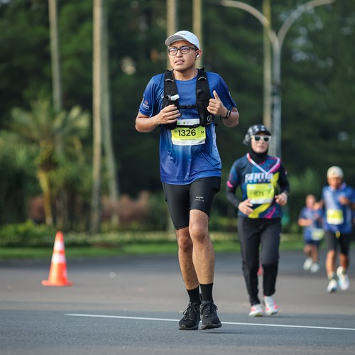 Race photo from BOGORUN 2026