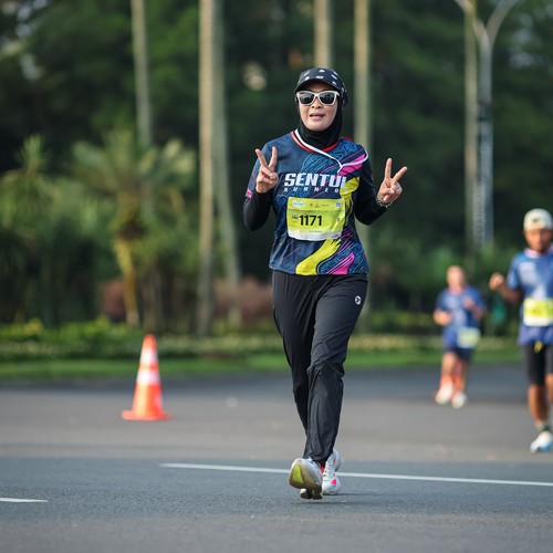 Race photo from BOGORUN 2026
