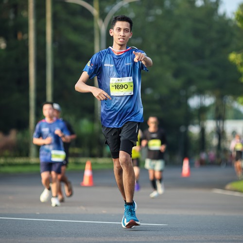 Race photo from BOGORUN 2026