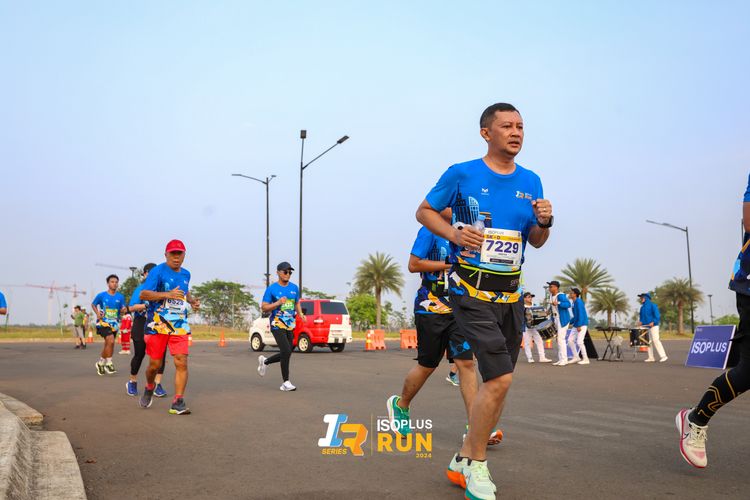 Race photo from ISOPlus Run 2024 Jakarta