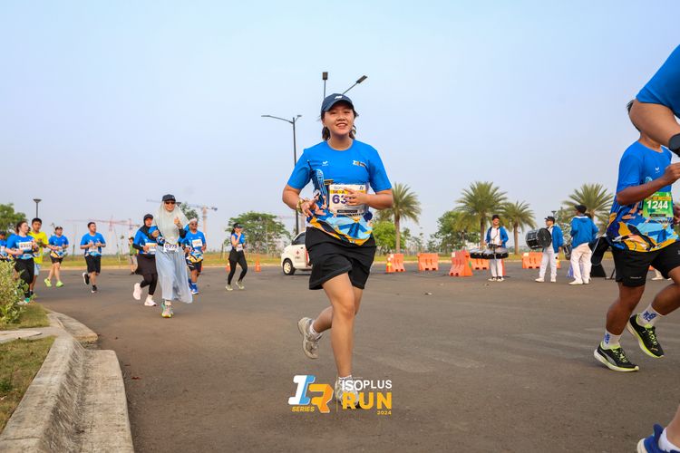 Race photo from ISOPlus Run 2024 Jakarta