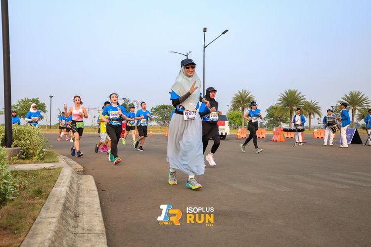Race photo from ISOPlus Run 2024 Jakarta