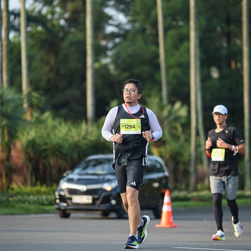 Race photo from BOGORUN 2026