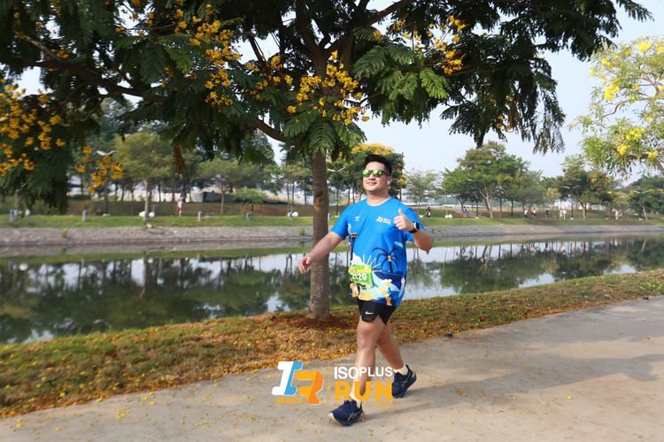 Race photo from ISOPlus Run 2024 Jakarta